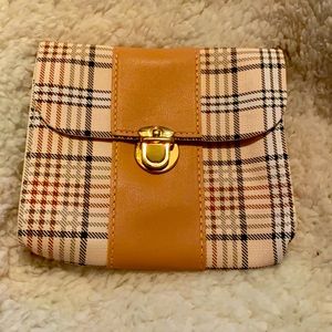 Plaid small pocketbook